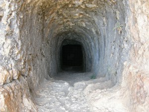 Eerste tunnel in Arsameia