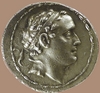 seleukos IV philopator, een van de voorouders van Antiochos.