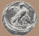 Mithradates I Kallinikos, koning van Kommagene 109 -86 v. Chr. 3e munttype (munten uit een verdwenen koninkrijk aan de Euphraat)