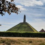 Piramide van Austerlitz vanaf de westkant
