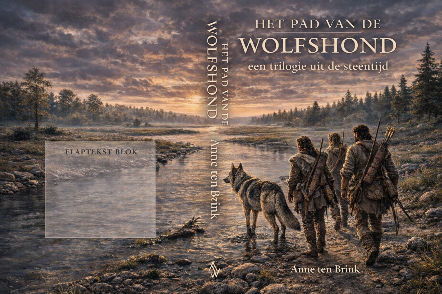 Het pad van de wolfshond. Een trilogie uit de steentijd.